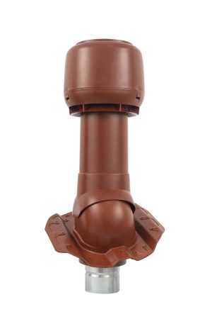 Вентиляционный выход Vic Air PROF-20 TURBO с электровентилятором изолированный 125/160/500